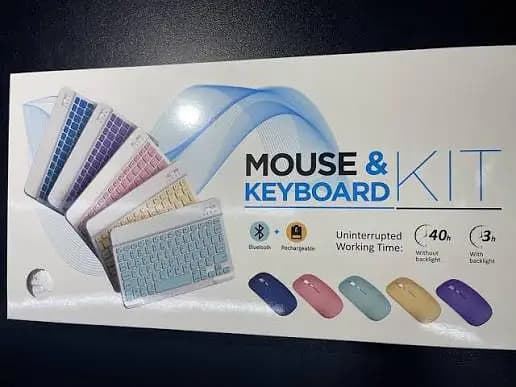 Keyboard Kit with Mouse – Complete Wired Keyboard & Mouse Set for PC