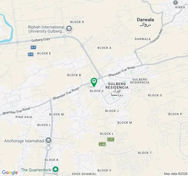 5 Marla Developed Possession Solid Land Prime Location Plot For Sale In Block C Gulberg Residencia