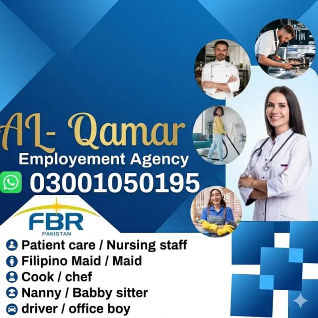 Maid/House Maids/Cook/Driver/Babysitter/Couple/Patient Care/Helper