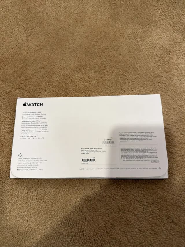 Apple Watch Ultra Milinese Loop