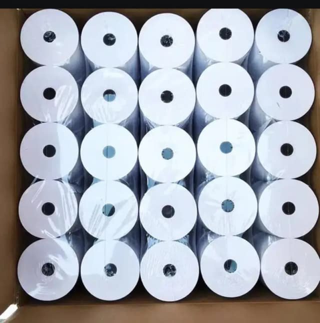 Thermal Printer Paper Rolls Q Matic ATM ECG Ultrasound Note Binding.