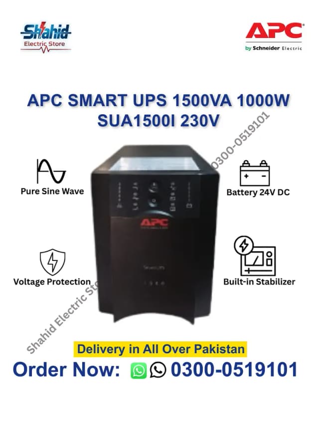 APC Smart UPS 1500VA SUA1500I 1000W Fresh Condition Available