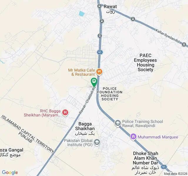 1 kanal commercial plot for sale main chak beli road