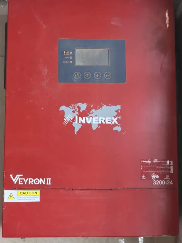 Inverex Veyron II 3.5KW Solar Invereter - Excellent Condition