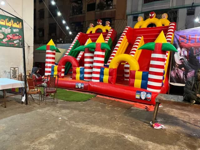 Jumping castle / slides / token rides / games / kiddi ride / park ride