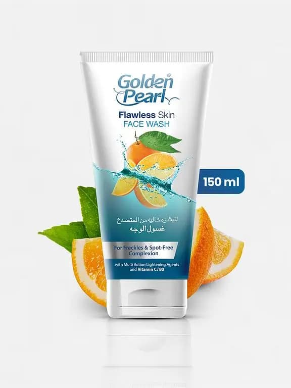 Golden Pearl Flawless Face Wash for Radiant Skin