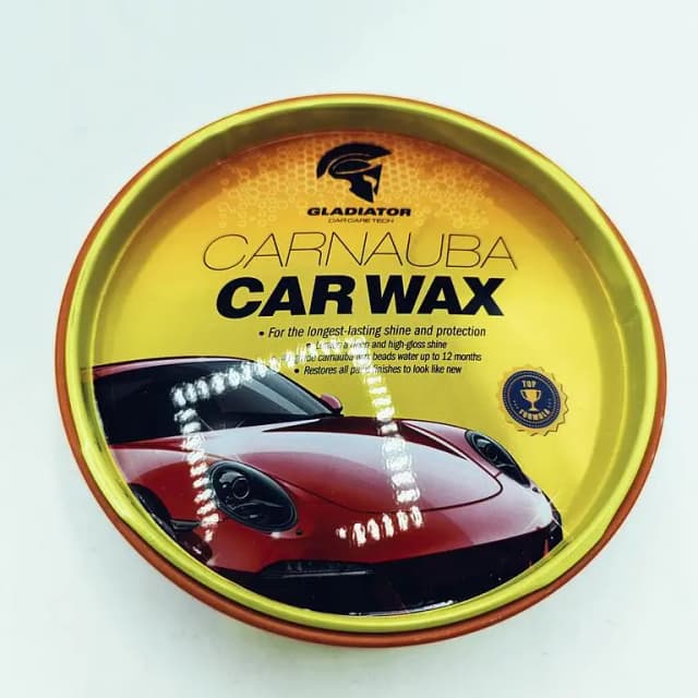 Gladiator Carnauba Wax - Premium High-Gloss Carnauba Protection for Cars, Bikes & More
