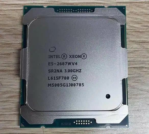 Intel E5 2687w v4 better than i9 9th gen processor