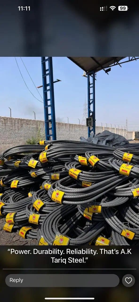 Steel Saria Grade 40 & Grade 60 | Deformed Iron Rods | Wholesale & Re