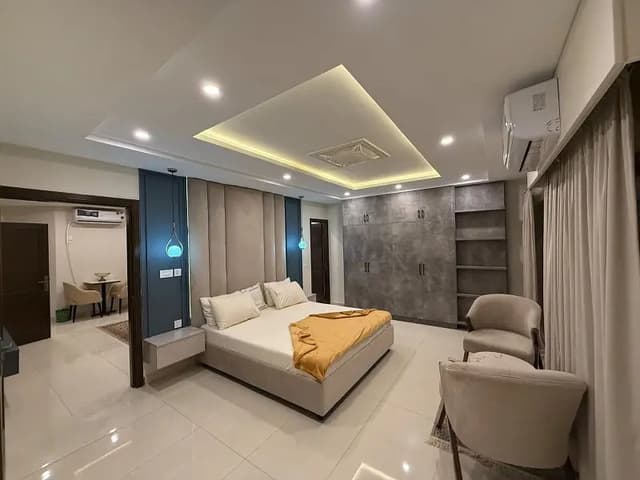2bed ROM full furnished apartments available for short Time Bahria Town Islamabad