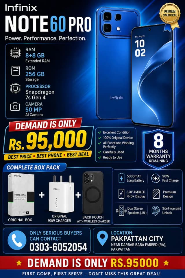 Infinix Note 60 Pro