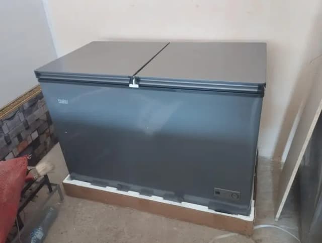 Haier D Freezer, Just Box Open, Full Size