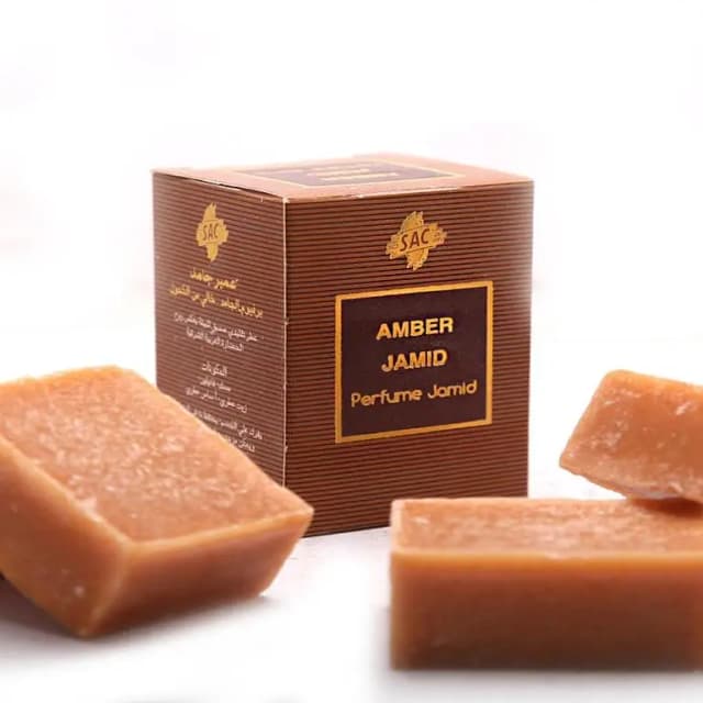 Amber Jamid Solid Perfume - 25g - Arabic Oriental Fragrance Wax Melts