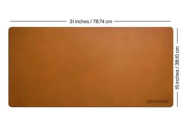 Leather Desk Pad – Multifunctional Laptop, Writing & Gaming Mat with