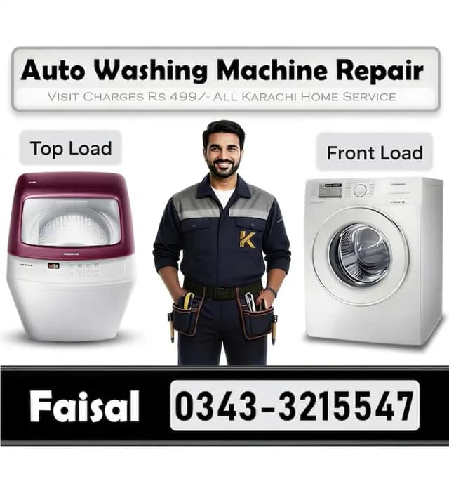 Automatic Washing Machine Expert SAMSUNG DAWLANCE HAIER LG PEL ORIENT