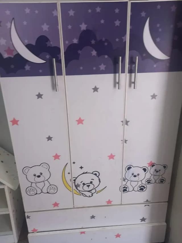 Baby Cot and Wardrobe