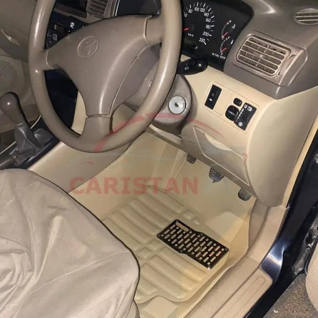 Toyota Corolla 5D Floor Mats Beige (2002-2008)