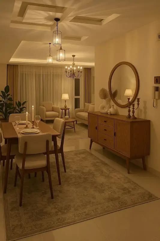 4200 Square Feet 5 Beds Corner Apartment For Rent In Immaculate Condition With Maid Room In A Secure Gated Society Called Navy Housing Scheme Located Next To Karsaz And Sharah-E-Faisal