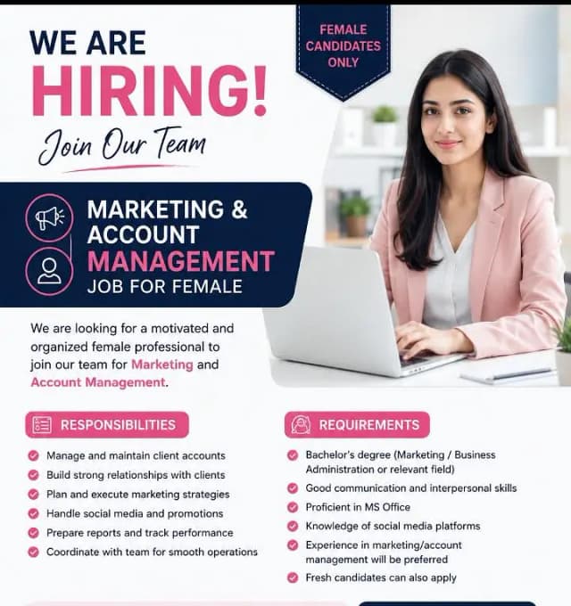 females only/account management