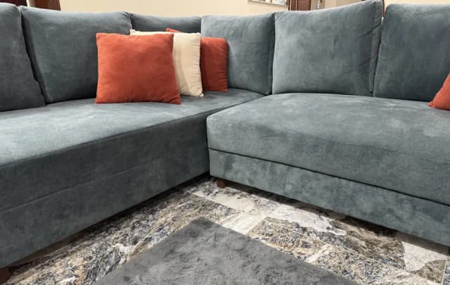 L-Shaped Sofa Set | Modern Corner Sofa | New Condition