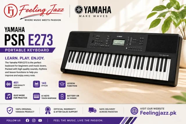 Yamaha PSR-E273 Digital Keyboard | Piano
