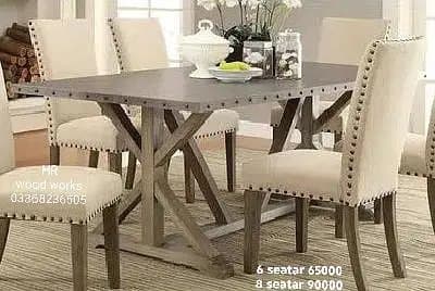 dining table set(4-6-8 seatar dining set