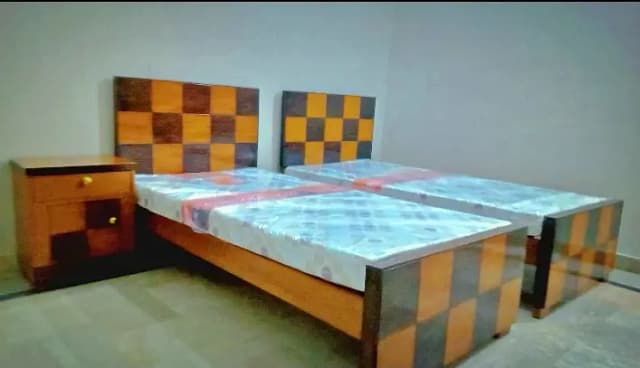 Bed Set, Wooden Bed, Single Bed, Double Bed, King Size Bed, Side Tabl