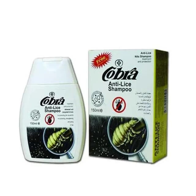 Cobra Anti Lice Shampoo Treatment 150ml - 100% Original in Pakistan