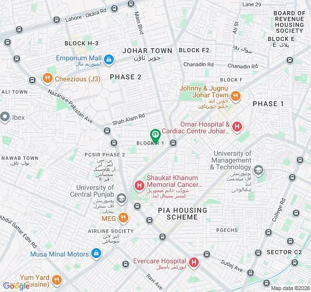 Corner Residential Plot For sale In Johar Town Phase 2 - Block R1 Lahore