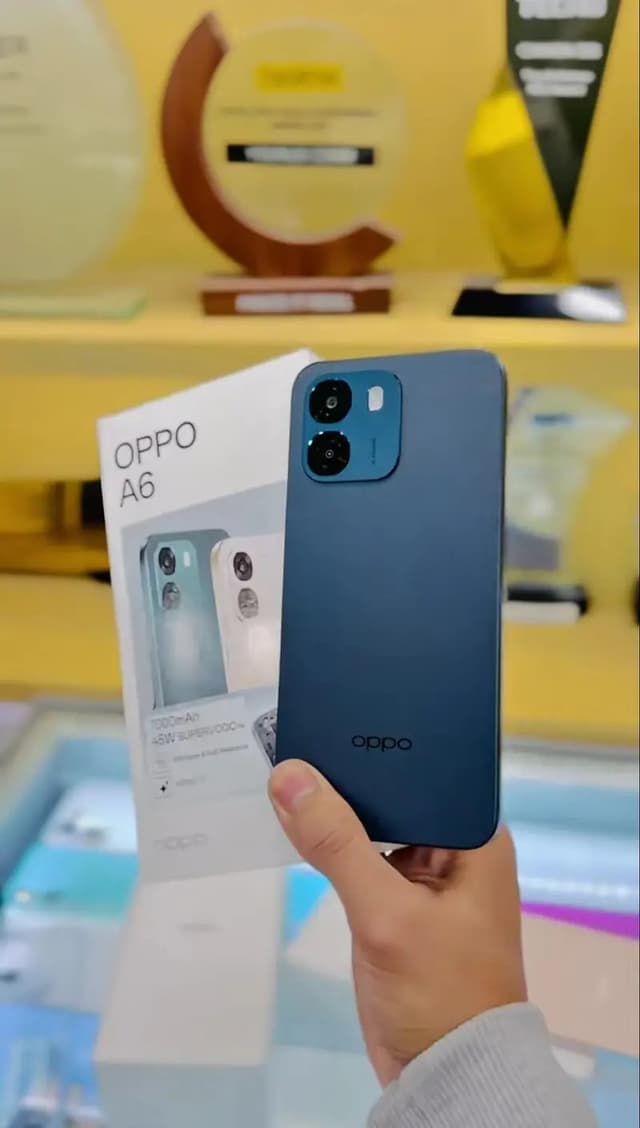 OPPO A6 with warranty 10/10 _with full box_8/256