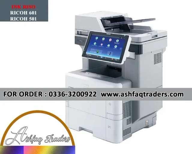 Ricoh MP 501 Refurbished Photocopier | Print Copy Scan Network Duplex
