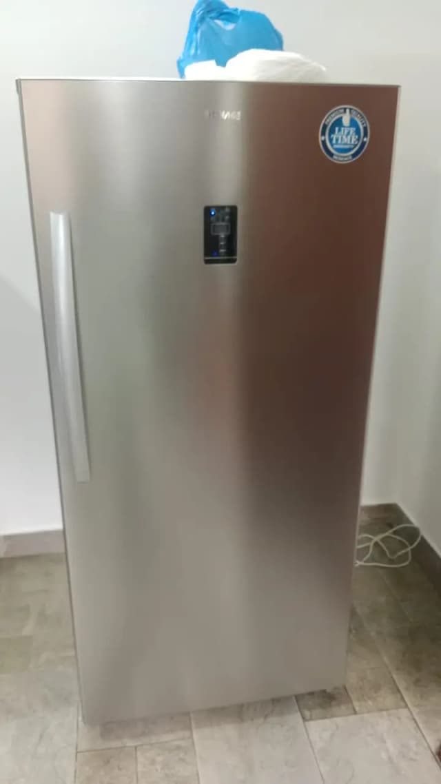 Homage Single Door Refrigerator Premium Silver Finish  Good Condition