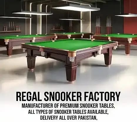 Snooker Club Setup/Snooker Table Manufacturer/Snooker Table for Sale