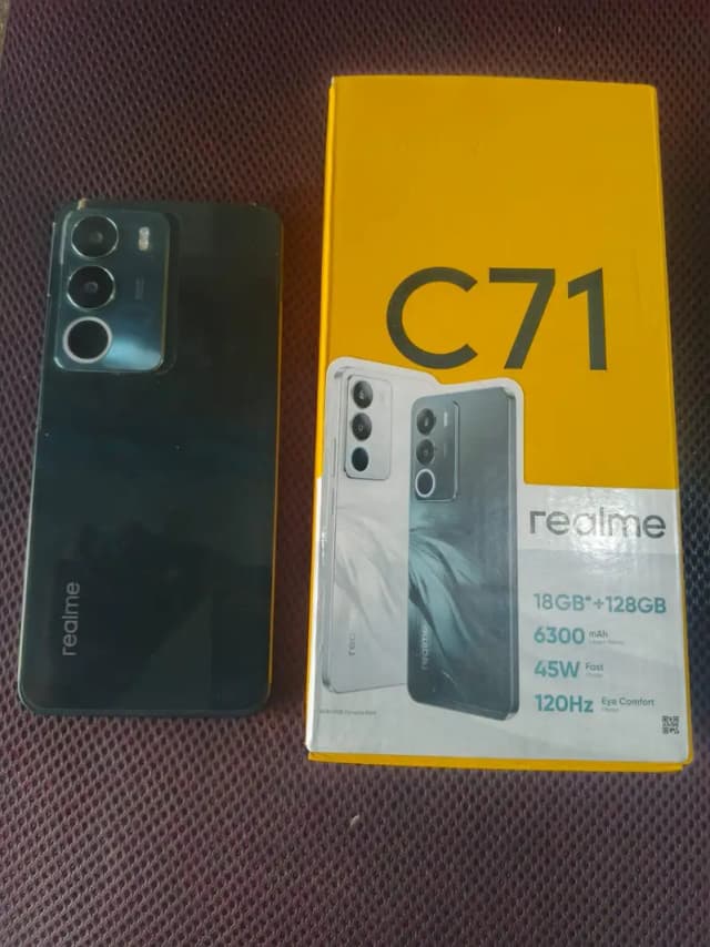 Realme C71 . . . exchange possible