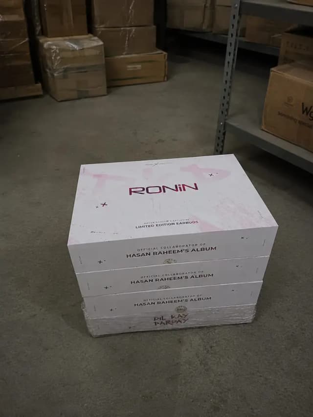 RONIN Hasan Raheem Buds ,Ronin Lucid Earbuds and RONIN Warrior Earbuds