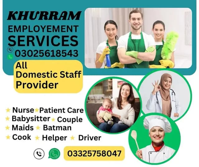 maids, Nanny, Couple, Driver, Patient Care , House Maids , Falpino