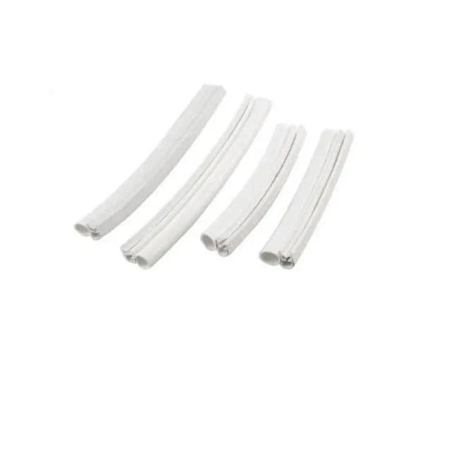 Car Doors Guards - Car Rubber Door Edge Protector White Color - Pack of 4 Pics