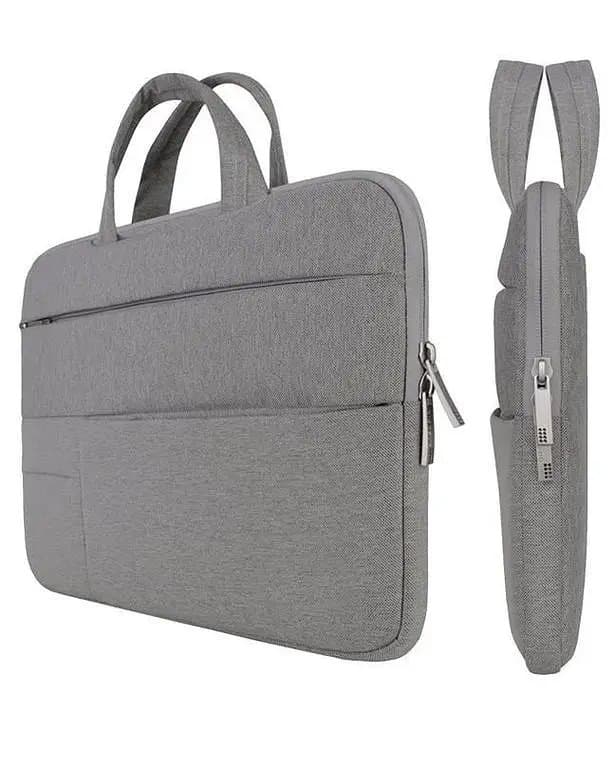 Laptop Slim Bag 14.6 - Grey - Carry Your Laptop In Style With This Premium Quality, Fashionable, And Stylish Slim Bag