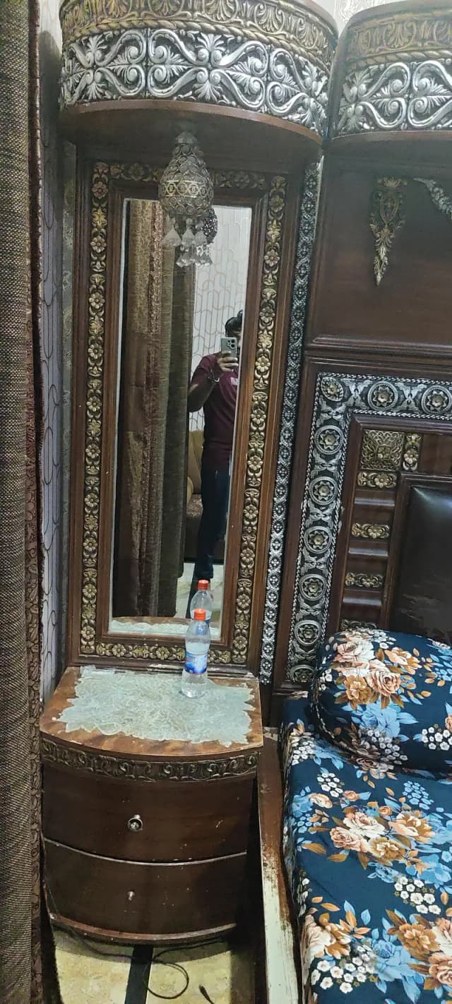 Bed and Dressing Table