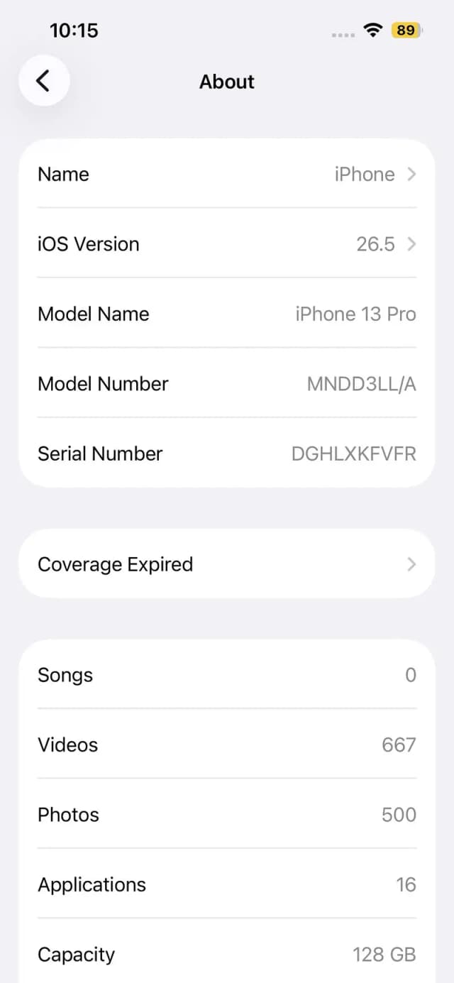 Apple iPhone 13 Pro