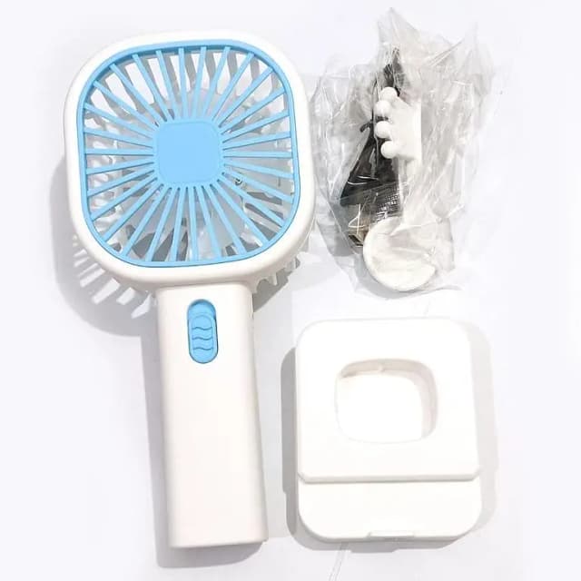High Quality USB Rechargeable Portable Small Mini Fan for Desktop fan With Turbo Speed mode | Durable Material, Great For Desktop , Office & Living Room