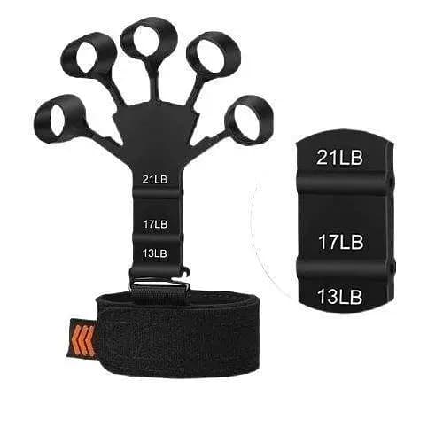 RN Finger Gripper Exerciser for Guitar Players with 6 Resistance Levels