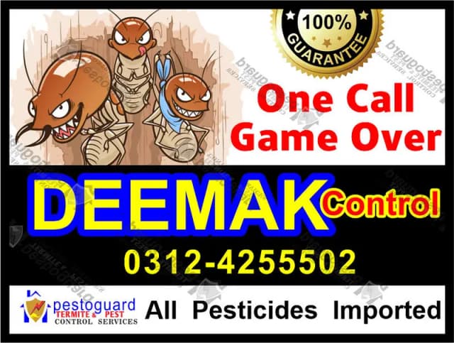 Termite Control | Deemak Treatment | Cockroach & Pest Control Service
