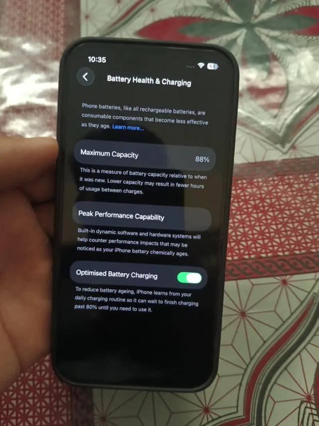 simple iPhone 13 128gb non pta jv sim box cebal available hai
