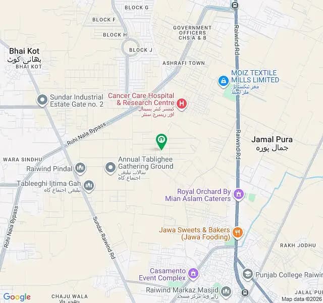 1 Kanal Residential Plot For Sale In WAPDA Finance Cooperative Housing Society, Raiwind Road Prime Investment Opportunity