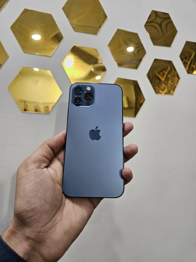 iPhone 12 Pro max 256gb PTA Approved | blue | 11,12,13,14,15,16,17