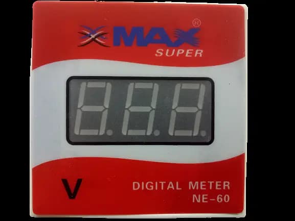 SuperMax Digital AC Volt Meter for Electric Panel - Quality Guaranteed