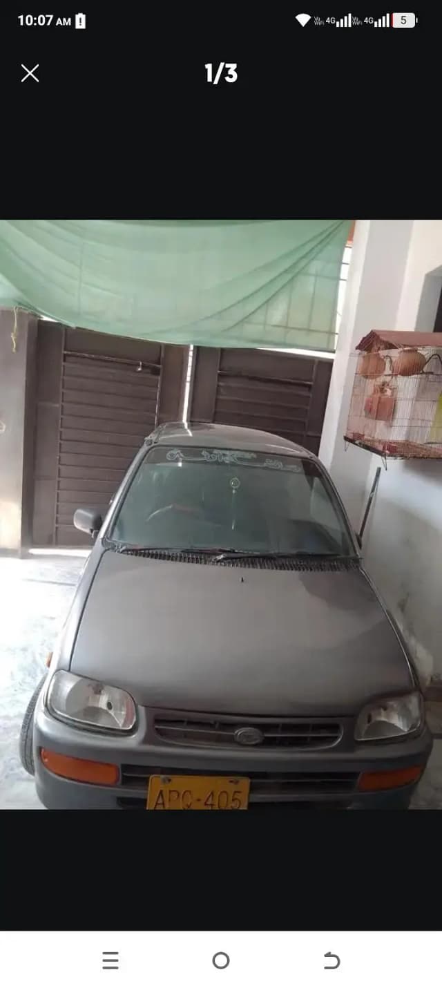 Daihatsu Cuore 2008 home use car 03055027100 rabta number