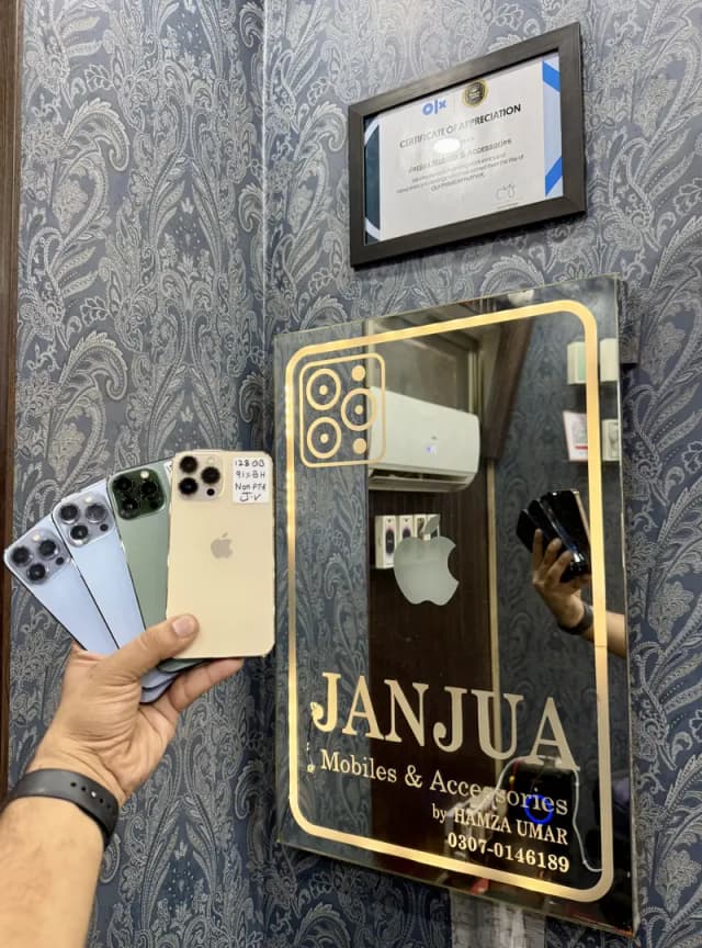 iPhone 13 Pro Max 256gb 128gb Non PTA