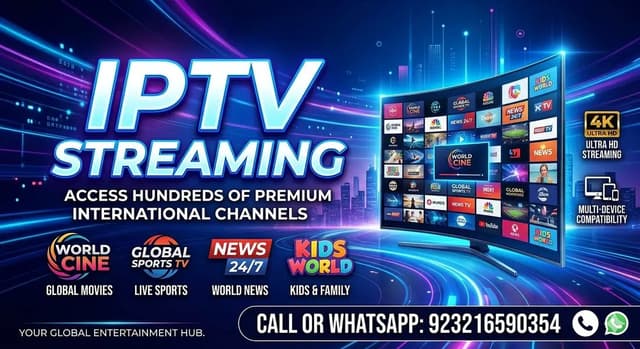 IPTV  Best IPTV Service in Pakistan – 18,000+ Channels Rs 250 Only